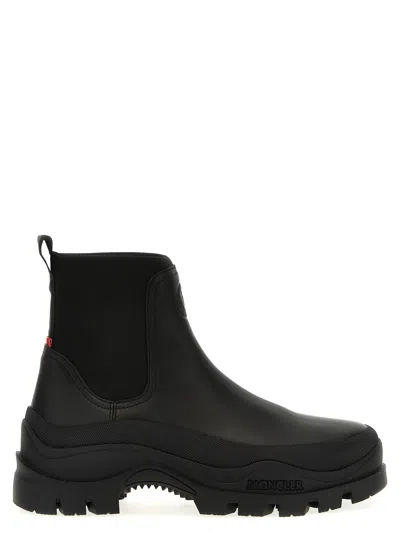 Shop Moncler Larue Ankle Boots In Black