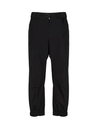 Shop Moncler Ri-stop Pants In Black