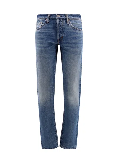 Shop Tom Ford Jeans In Blue