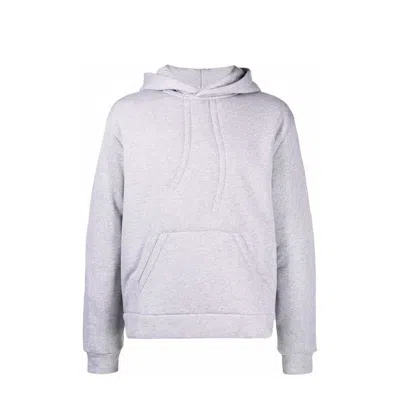 Shop Jacquemus Le Doudoune Padded Hoodie In Gray