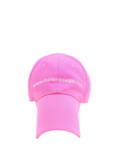 Shop Balenciaga Hat In Pink
