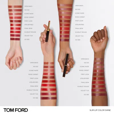 Tom Ford Slim Lip Color Shine In Open Back