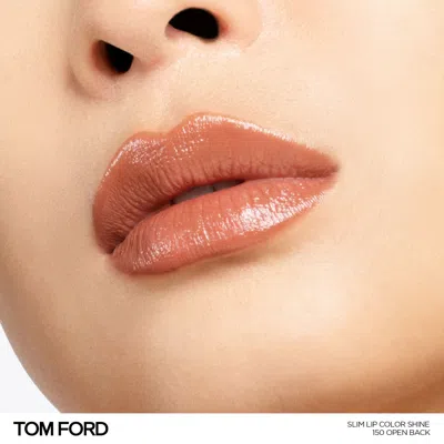 Shop Tom Ford Slim Lip Color Shine In Open Back