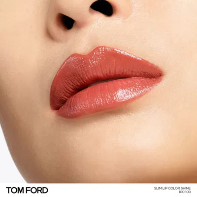 Tom Ford Slim Lip Color Shine In 100 100