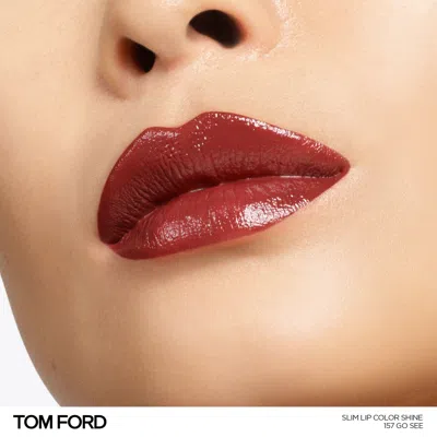 Shop Tom Ford Slim Lip Color Shine In Go-see