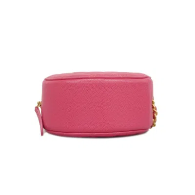 Pre-owned Chanel Pink Leather Shoulder Bag ()