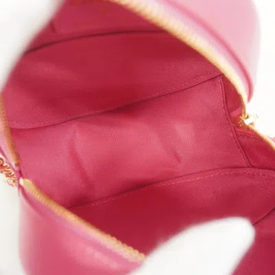 Pre-owned Chanel Pink Leather Shoulder Bag ()