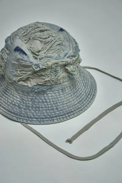 Shop Rick Owens Drkshdw Cappello In Denim Gilligan Hat