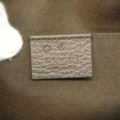 Shop Gucci Belt Bag Brown Canvas Clutch Bag ()