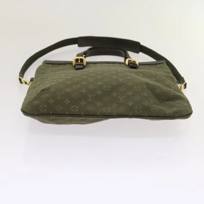 Pre-owned Louis Vuitton Françoise Khaki Canvas Tote Bag ()