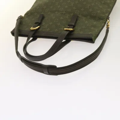 Pre-owned Louis Vuitton Françoise Khaki Canvas Tote Bag ()