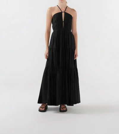 Shop Bird & Knoll Seraphina Maxi Dress In Black