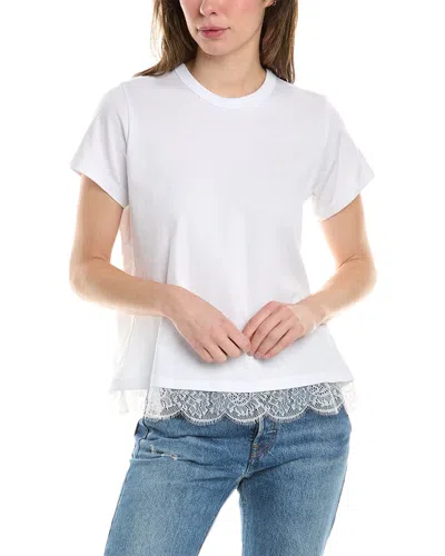 Shop Allsaints Lee T-shirt In White