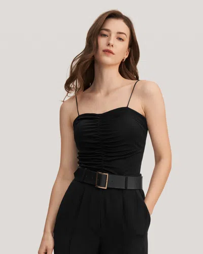 Shop Lilysilk Achillea Silk Knit Camisole For Women In Black