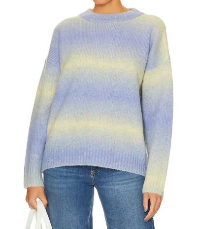 Shop Rag & Bone Holly Crew Sweater In Purple Multi