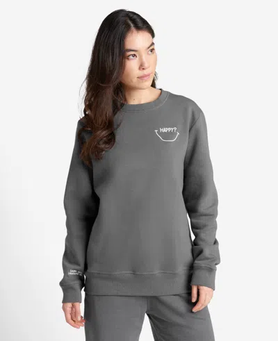 Shop Kenneth Cole Site Exclusive! Happy Jack - Happy? Crewneck In Charcoal