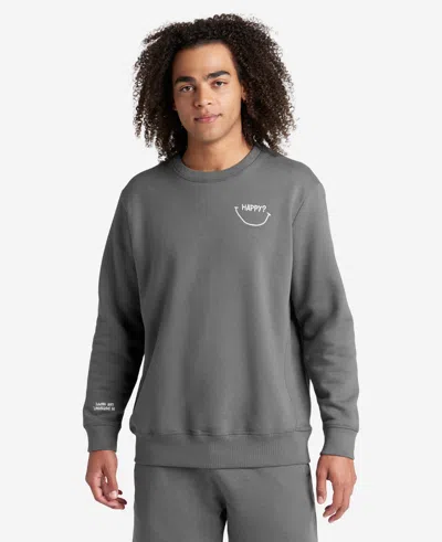Shop Kenneth Cole Site Exclusive! Happy Jack - Happy? Crewneck In Charcoal