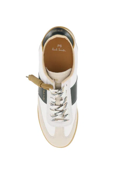 Shop Ps By Paul Smith Ps Paul Smith Leather And Nylon Dover Sneakers In In Multicolor
