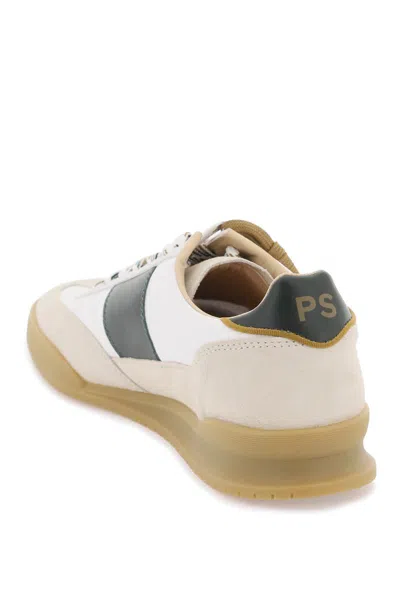 Shop Ps By Paul Smith Ps Paul Smith Leather And Nylon Dover Sneakers In In Multicolor