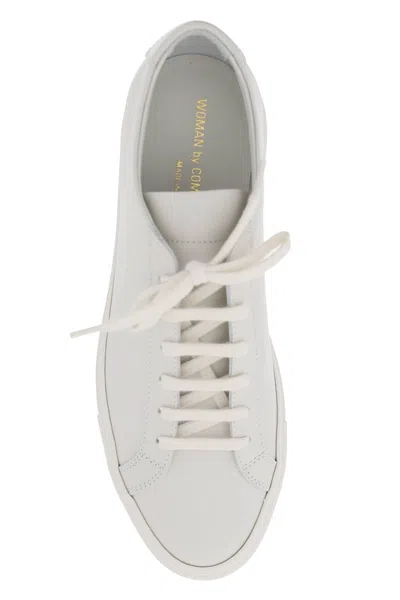 Shop Common Projects Original Achilles Leather Sneakers Women In White