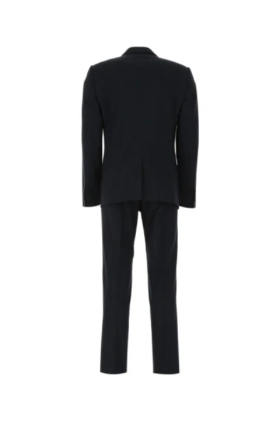 Shop Dolce & Gabbana Man Midnight Blue Stretch Wool Martini Tuxedo
