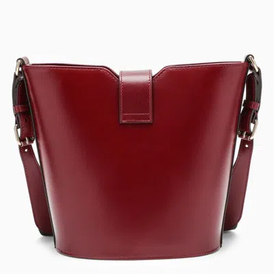 Shop Gucci Rosso Ancora Mini Bucket Bag Women In Red