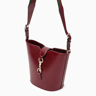Shop Gucci Rosso Ancora Mini Bucket Bag Women In Red