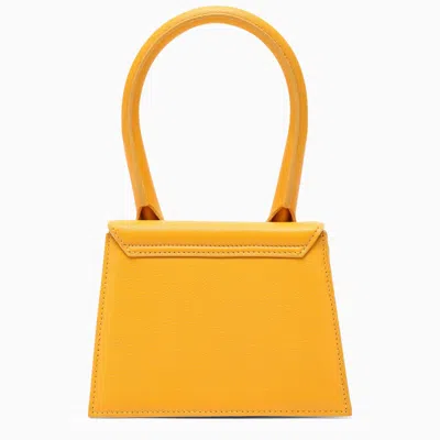 Shop Jacquemus Le Chiquito Moini Orange Leather Bag Women