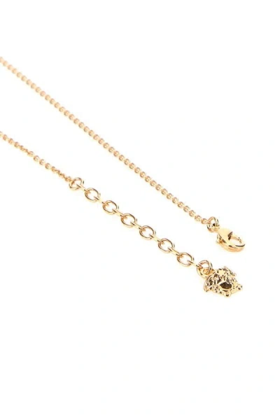 Shop Versace Woman Gold Medusa Necklace
