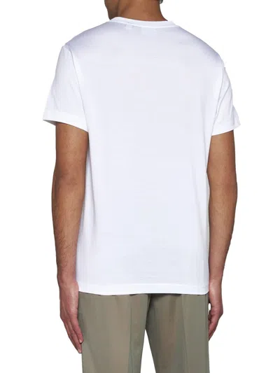 Shop Burberry T-shirts And Polos In White