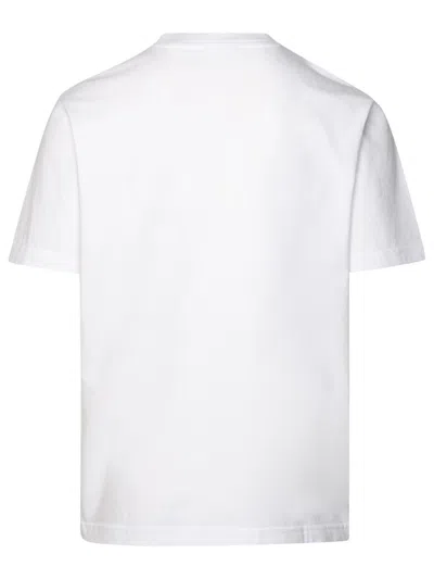 Shop Maison Kitsuné White Cotton T-shirt