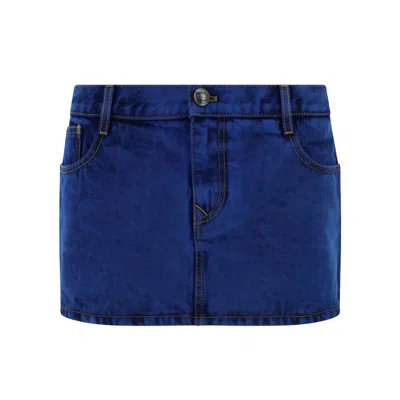 Shop Vivienne Westwood Mini Skirt In K309