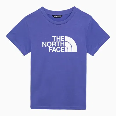 Shop The North Face Blue Cotton-blend T-shirt With Logo