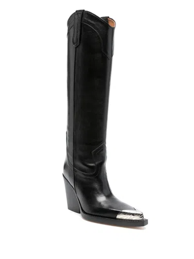 Shop Paris Texas El Dorado 100mm Boots In Black