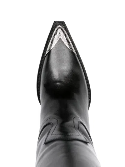 Shop Paris Texas El Dorado 100mm Boots In Black