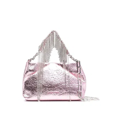 Shop Stine Goya Bags In Pink/metallic