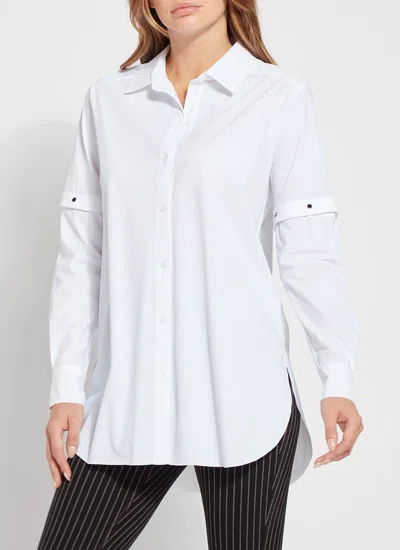 Lyssé Alva Convertible Blouse In White