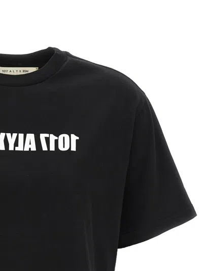 Shop Alyx 1017  9sm Logo Print T-shirt In White/black