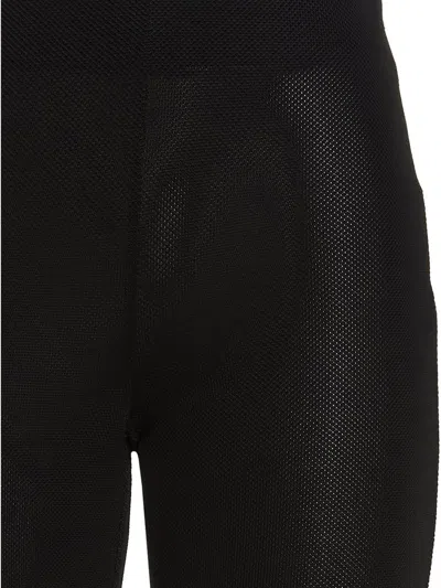 Shop Alyx 1017  9sm Mesh-effect Fabric Leggings In Black