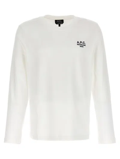 Shop Apc A.p.c. 'olivier Olivier' T-shirt In White