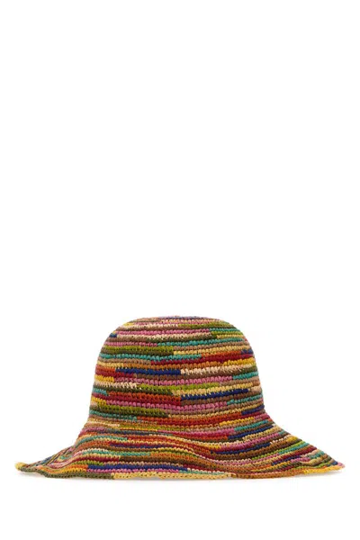 Shop Alanui Hats In Multicoloured