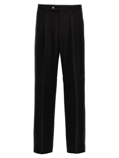 Shop Amiri 'wide Leg' Pants In Black