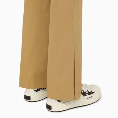 Shop Amiri Beige Trousers In Brown