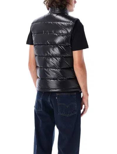 Shop Aspesi Padded Vest In Black
