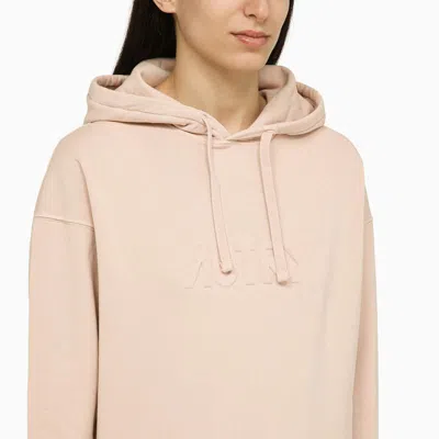 Shop Autry Peony Hoodie With Logo In Pink
