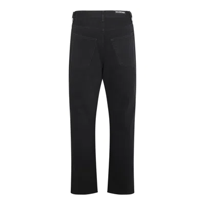 Shop Balenciaga Jeans Black