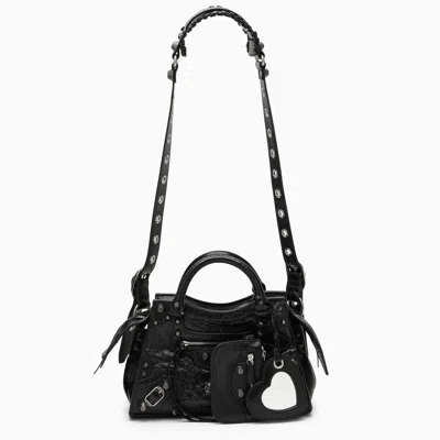 Shop Balenciaga Neo Cagole Xs Bag In Black