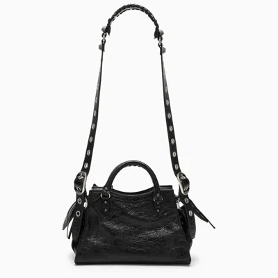 Shop Balenciaga Neo Cagole Xs Bag In Black