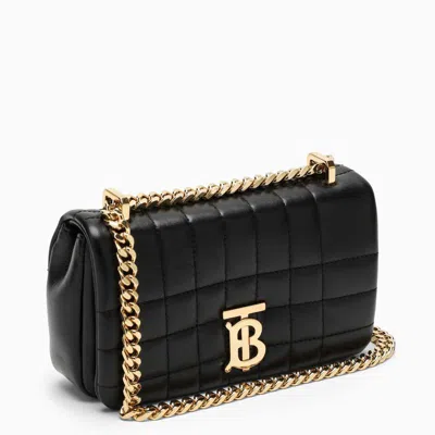 Shop Burberry Lola Mini Shoulder Bag In Black