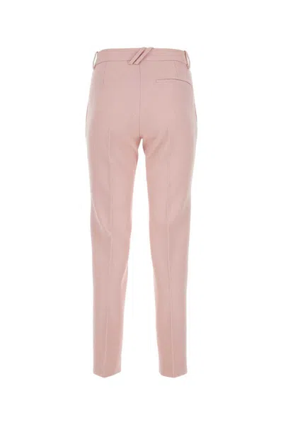 Shop Burberry Pants In Pink